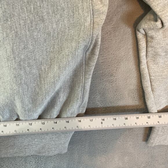 Champion Men's Reverse Weave Gray Full Zip Hoodie Grey NWT Size S - Picture 5 of 6